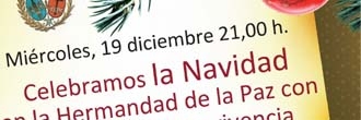 Hoy, Convivencia de Navidad en la Hermandad