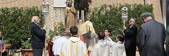 Su Divina Majestad recorrió las calles del Porvenir