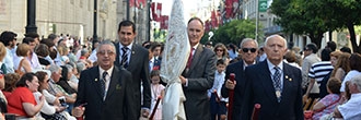 La Hermandad de la Paz asistió a la Procesión del Corpus Christi