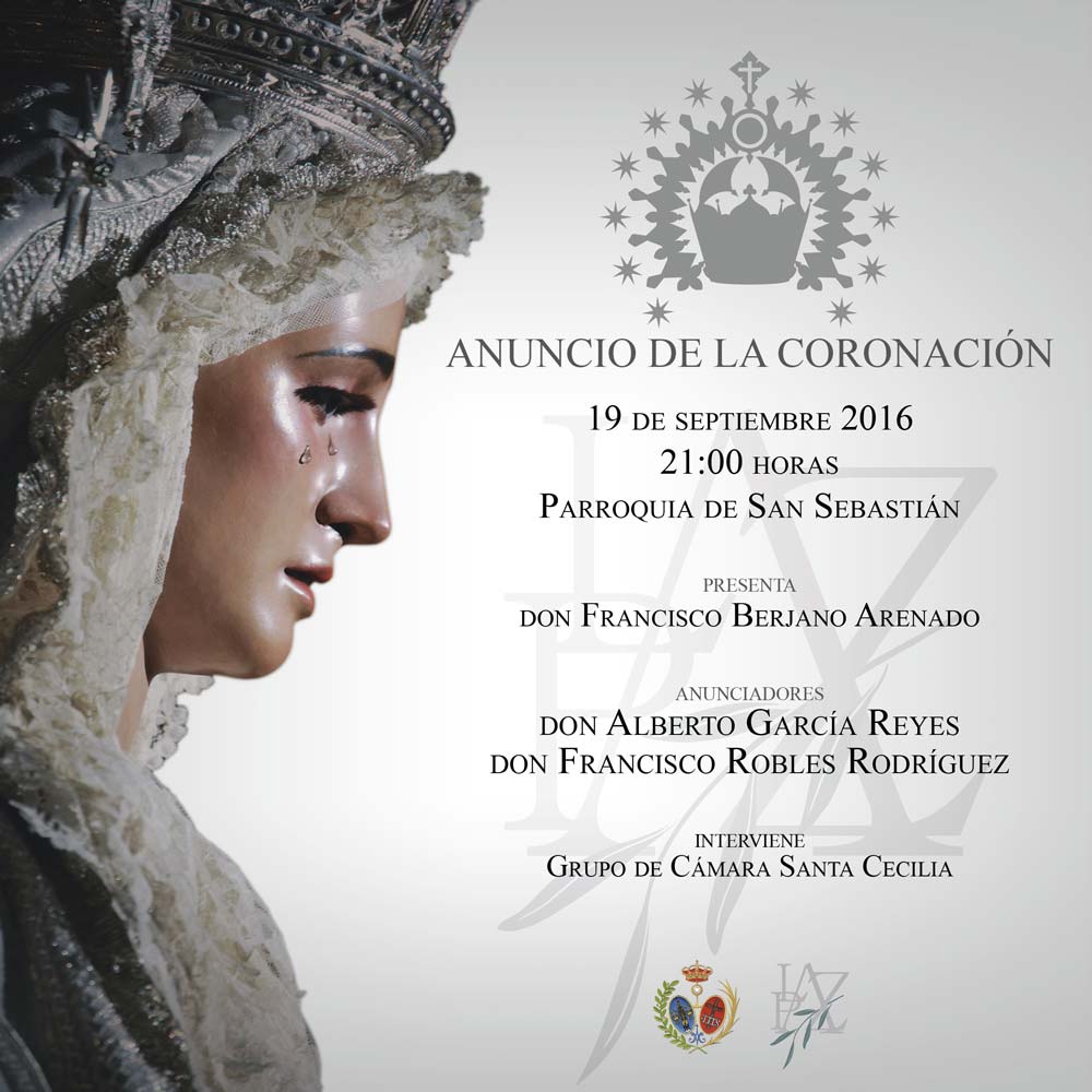 20160904 AnuncioCoronacionI