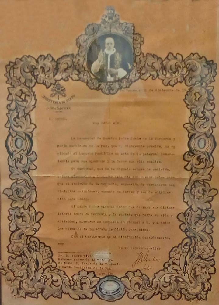 Nuestra Historia 9. Descubrimiento de un nuevo documento firmado por un santo.