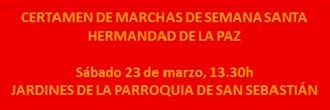 El sábado 23, Certamen de Marchas de Semana Santa