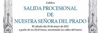 Salida procesional de la Virgen del Prado